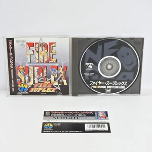Neo Geo CD FIRE SUPLEX Spine * 0471 nc - Picture 1 of 8