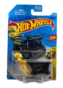 Hot Wheels Fast Foodie 5/5 Aisle Driver 109/250 Special Feature Black/Yellow - Picture 1 of 5