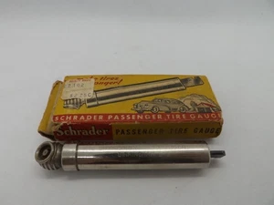 Vintage 1930s Schrader Passenger Tire Pressure Gauge – Made in Canada - Bild 1 von 7