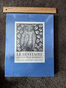 Le Bestiaire Ou Cortege D'Orphee Woodcuts Raoul Dufy HC Slipcase New Sealed - Picture 1 of 5