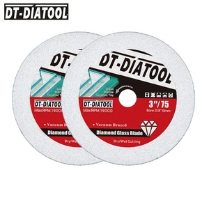 1/2pcs 75mm Diamond Saw Blade 3inch Cutting Disc Cutting Glass Jade Marble Tile - Picture 1 of 7