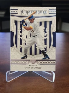 2024 Panini Crusade - Juggernauts Gary Sheffield #23 Brewers Yankees - Picture 1 of 2