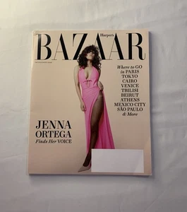Harper's Bazaar Jenna Ortega “Finds Her Voice” Issue Summer 2025 Magazine - Picture 1 of 6