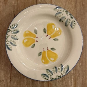 Juego de 4 Platos de Frutas Dorset Cerámica Poole Vintage Peras 10 1/2" Inglaterra - Imagen 1 de 4