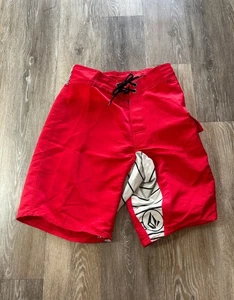 NEW VOLCOM BOARD SHORTS SURF SUP FOIL BODYBOARD GOLF LONGBOARD SWIM TRUNKS 28 - Picture 1 of 4