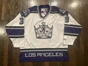 Camiseta deportiva vintage CCM FELIX POTVIN #39 Los Angeles LA Kings Crown talla XL - Imagen 1 de 8
