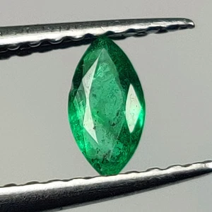0,23 quilates - Esmeralda natural corte ovalado buen brillo gema zambia - 8590 - Imagen 1 de 2