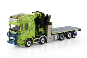 WSI 01-4855 Nordic Crane Kynningsrud SCANIA R HIGHLINE CR20H GERIFFELTER PRITSCHENWAGEN - Bild 1 von 4
