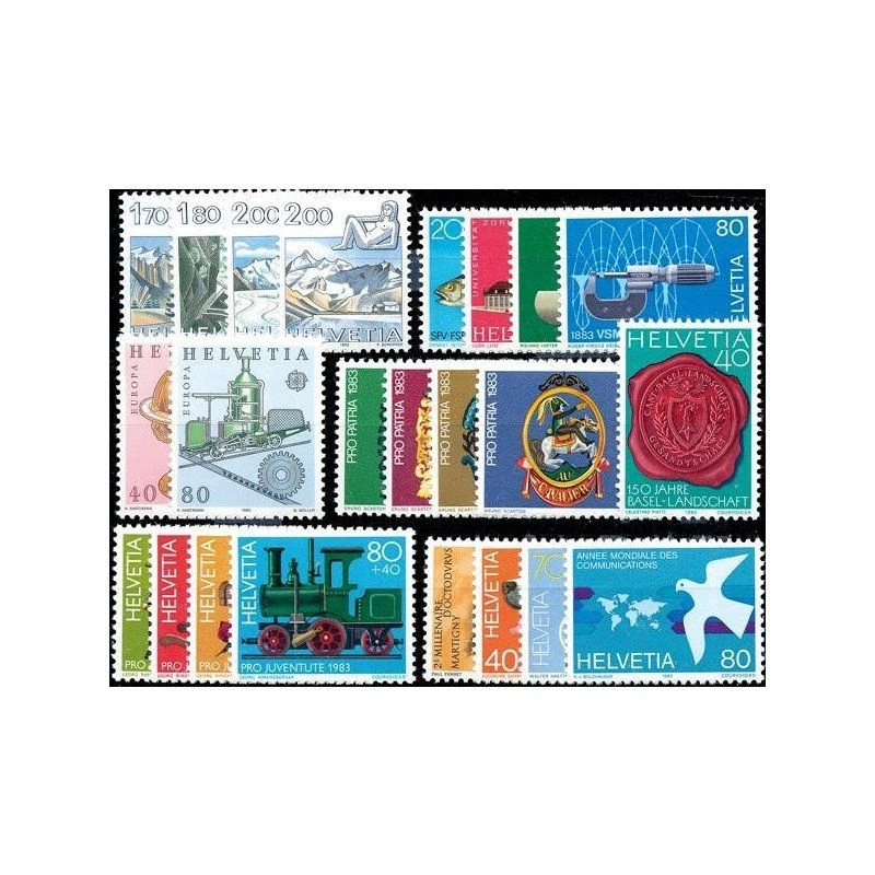 Suiza 1983: Mi.-No.: Completo ** Foto 1 de 1