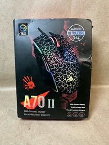 Mouse da gioco ottico Bloody con interruttore Light Strike LK e scorrimento - Foto 1 di 5