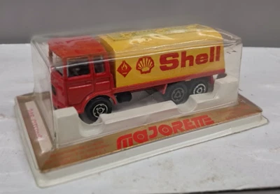 MAJORETTE 1/60 CAMION CISTERNA SHELL    N° 245  MADE IN FRANCE ANNI 80 - Immagine 1 di 3