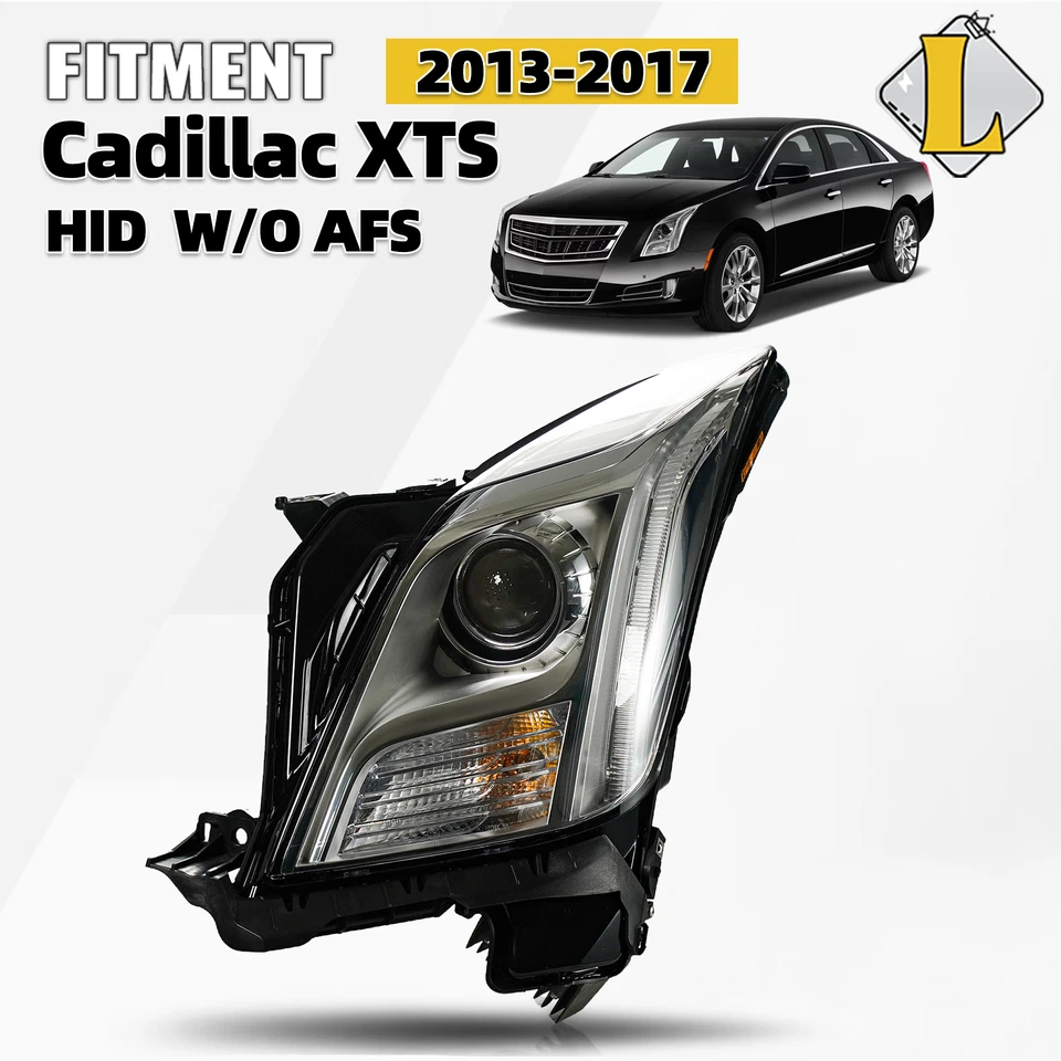 HID/Xenon Headlight For 2013-2017 Cadillac XTS LED DRL W/O AFS Left Driver Side Foto 1 de 4