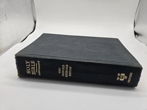Holy Bible New Scofield Reference Edition Oxford 1967 HC VTG book - Imagen 1 de 8
