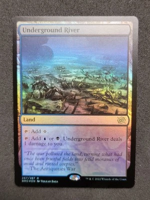 MTG - Underground River The Brothers' War Foil - Image 1 of 2