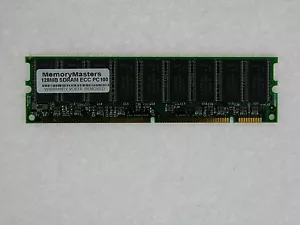 128MB MEMORY 16X72 168 PIN PC100 8NS 3.3V ECC SDRAM RAM DIMM - Picture 1 of 1