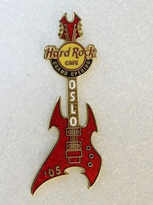 OSLO, Hard Rock Cafe Pin, GRAND OPENING rote Gitarre - Bild 1 von 1