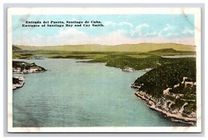 Postkarte: Eingang der Bucht von Santiago & Cay Smith, Kuba - unbesendet - Bild 1 von 2