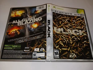 BLACK (MICROSOFT XBOX GAME, M, NTSC) - Picture 1 of 3