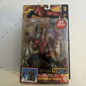 Toy Rocket Spider-Man 2: The Movie Battle Attack Action Figure NIB SPIDER MAN!! - Picture 1 of 5
