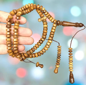  Cuentas de oración kuka con incrustaciones 100 Tasbih Tasbeeh islámico Masbaha coca kokk كوك لوكس - Imagen 1 de 3