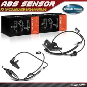 Sensor de velocidad de rueda ABS trasero izquierdo y derecho para Toyota Highlander 2008-2010 2012 AWD - Imagen 1 de 8