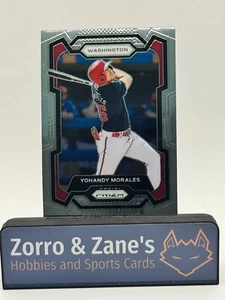 Yohandy Morales 2024 Panini Prizm - Silver #208 Washington Nationals RC - Picture 1 of 2