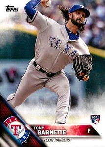 Tony Barnette US135 2016 Topps Update Rookie RC