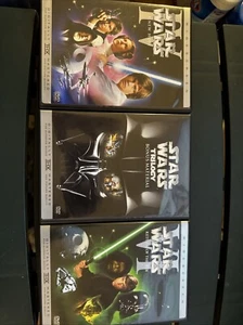 Star Wars A New Hope N Return Of The Jedi Dvd Star Wars Trilogy Bonus Material - Picture 1 of 10