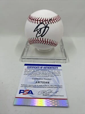 Dirk Nowitzki Signed Rawlings ROMLB Baseball Dallas Mavericks PSA/DNA - Image 1 of 2