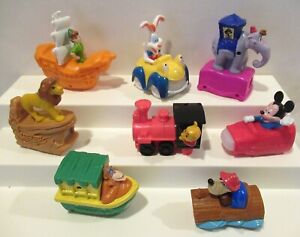 1995 McDonald's Disneyland 40th Anniversary Viewers Happy Meal Complete set 8