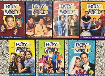 BOY MEETS WORLD COMPLETE SERIES 1-7  LIKE NEW 21 DVDS   FREE SHIPPING ! - Image 1 of 4