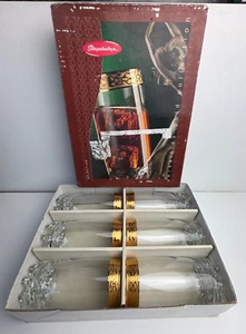 6 x Versailles gold collection tumblers glasses boxed - Pasabahce collection - Picture 1 of 16