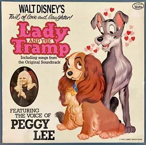 Lady and the Tramp UK Soundtrack Vinyl LP Walt Disney 1975 Peggy Lee MINT - Picture 1 of 5