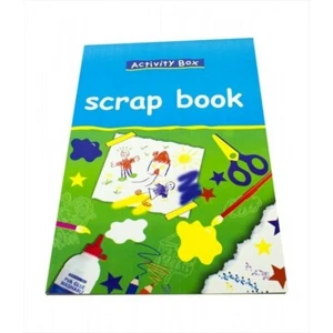 Activity Paper Scrap Book Art & Crafts Book 20 Coloured Pages 36cm x 24.5cm Kids - Picture 1 of 3