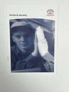 Toyota Service History Book Blank For All Models - Picture 1 of 1