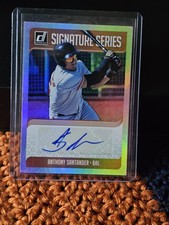 2018 Panini Donruss - Signature Series Red #SS-AN Anthony Santander  (AU, RC)