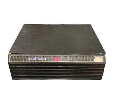 Genuine Vintage Sega Genesis 36 Game Cartridge Storage Drawer Cabinet w/ Label - Image 1 of 4