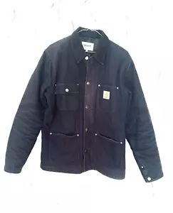 Carhartt WIP Michigan Coat Jacket Men Size M Dearborn Canvas Utility Chore Work - Picture 1 of 21