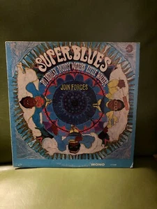 BO DIDDLEY MUDDY WATERS LITTLE WALTER - Super Blues LP VINYL Checker records VG+ - Picture 1 of 4