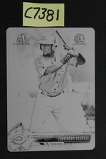 2017 Bowman Chrome -ALFREDO RODRIGUEZ 1st Bowman Black Printing Plate 1/1 (C7381