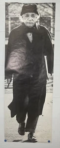 Albert Einstein Vintage Poster Pin-up 1987 XL Door Size Dorm room Headshop 1980s - Picture 1 of 12