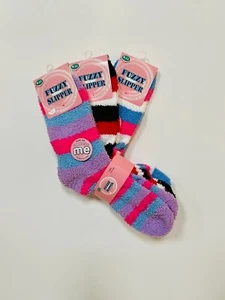 Fuzzy Cozy Socks Warm 3 Pair Brand New FREE SHIPPING - Picture 1 of 1