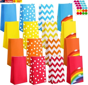 48Pcs Party Favor Gift Party Bags, Candy Bags, Gift Paper Bags with Sealing Stic - Picture 1 of 6