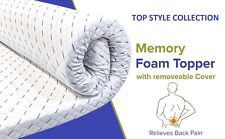 Cubierta de colchón de espuma viscoelástica táctil Comfort ✔ Disponible con o sin cubierta blanda