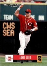 2005 Donruss Adam Dunn . Cincinnati Reds #149