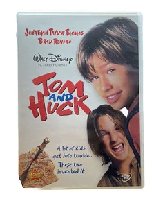 Tom and Huck 1995 Walt Disney DVD Movie Jonathan Taylor Thomas Brad Renfro - Picture 1 of 3