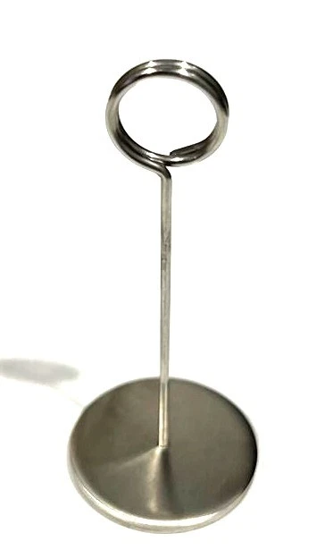 Freestanding Sing Holder 3" Metal NSF 81025142 (Lot of 180) - Image 1 of 4