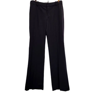 Banana Republic Martin Fit Woman Blue Strap Dress Pants Size 8 Lined Career Wear - Picture 1 of 9