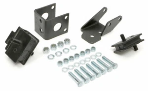 67-72 Dart Barracuda Valiant Scamp 6 cyl to 340 360 ENGINE SWAP motor mounts  - Bild 1 von 2