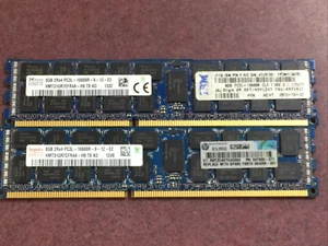 16 GB (2x8 GB) SK Hynix 8 GB 2Rx4 PC3L-10600R RAM servidor - Imagen 1 de 2